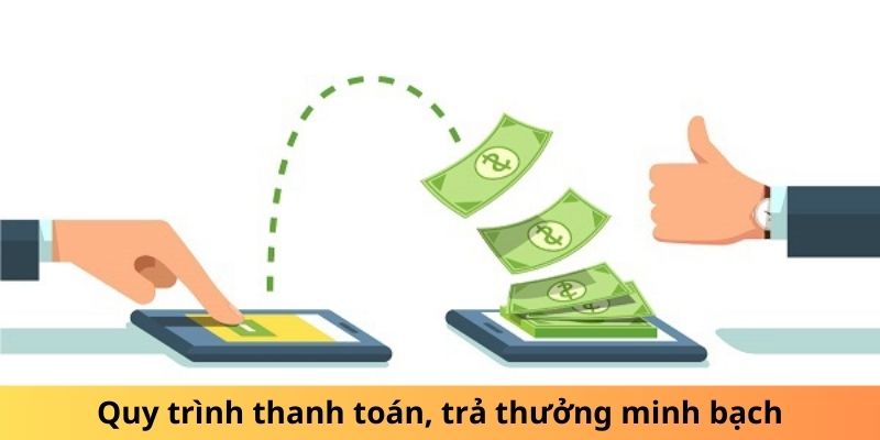 Quy trình thanh toán, trả thưởng minh bạch